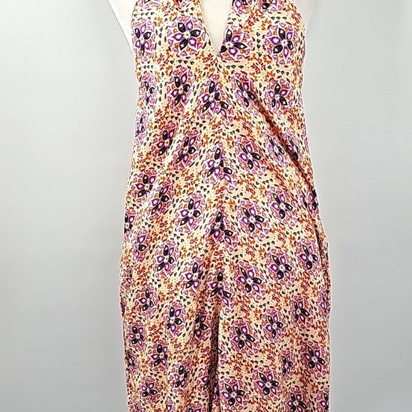 Free People Multicolor Floral Halter Dress - Picture 6 of 16